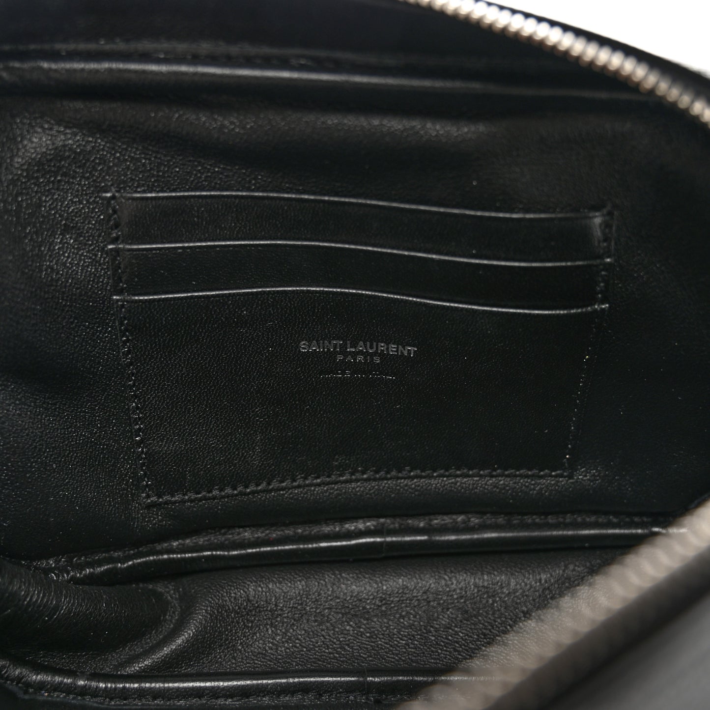 Grain De Poudre Matelasse Monogram Mini Lou Camera Bag Black