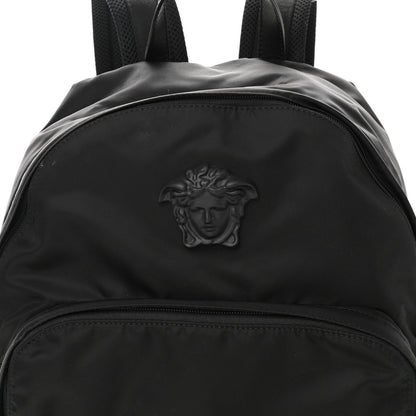 Versace Nylon La Medusa Backpack Black 8 of 12