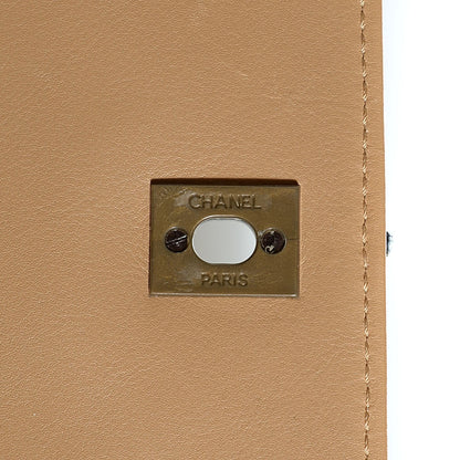 Chanel Calfskin Quilted Medium Wild Stitch Flap Beige 7 of 8