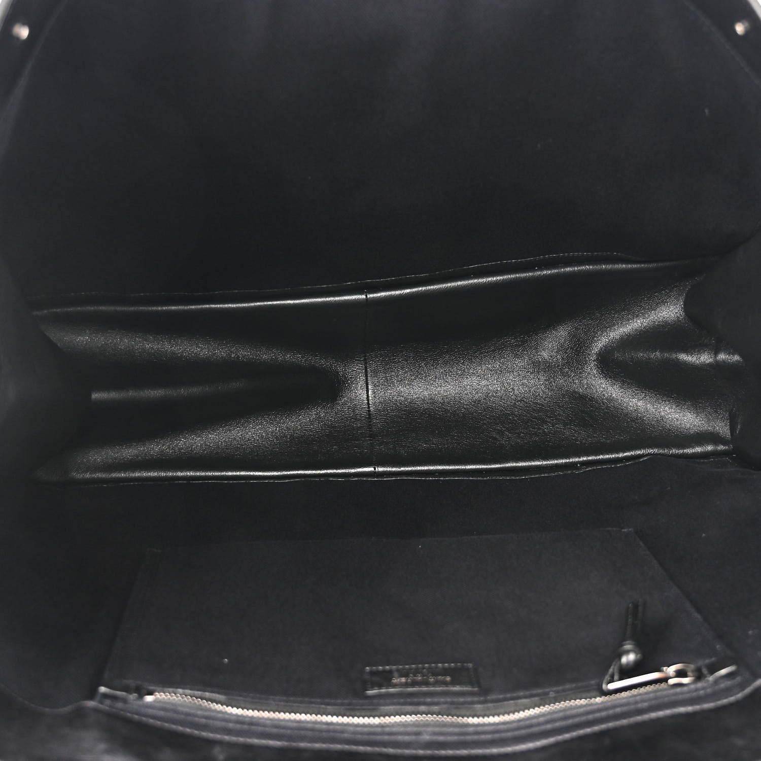 Saint Laurent Vitello Rive Gauche Large Tote Black 5 of 8
