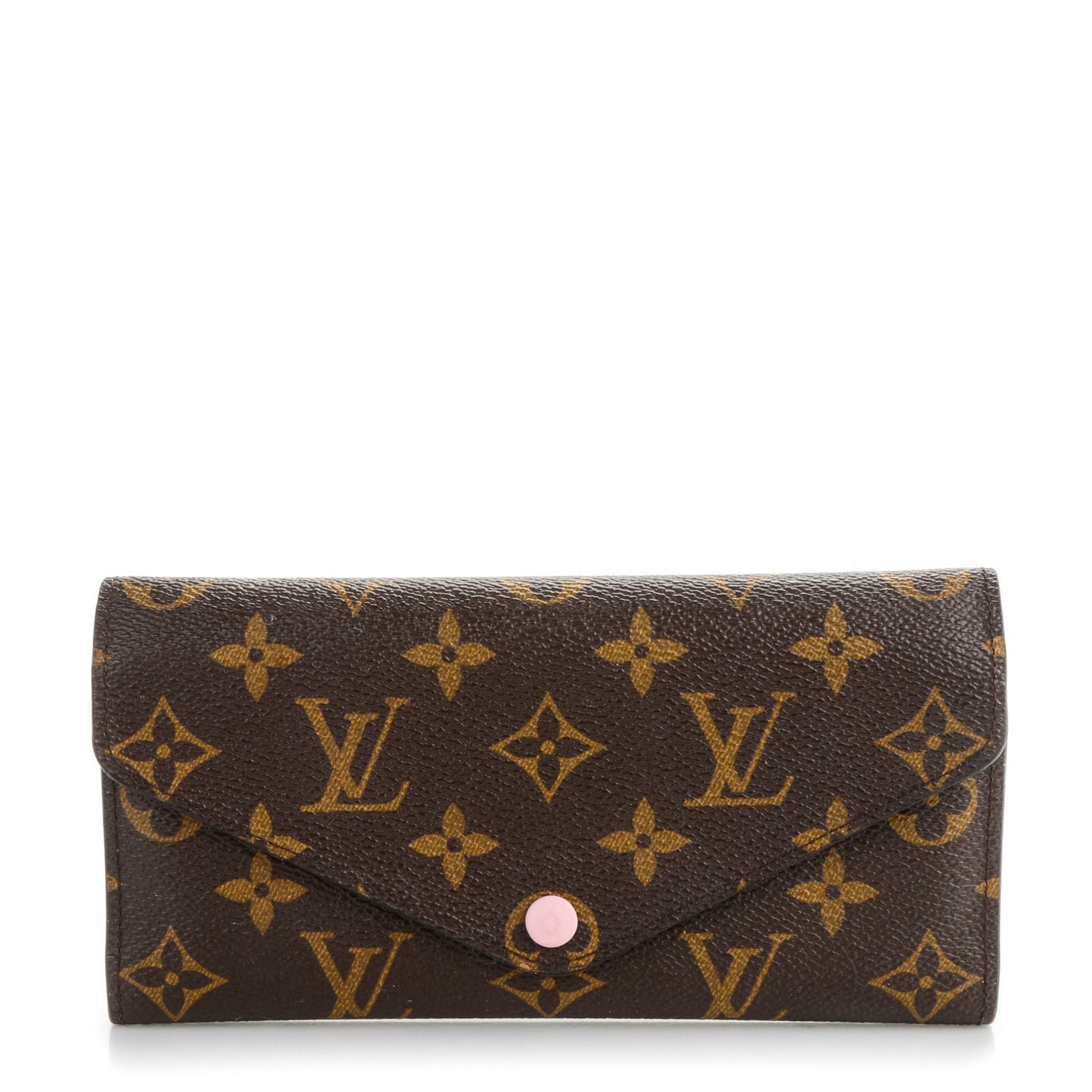 Monogram Josephine Wallet Rose Ballerine