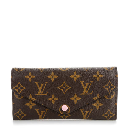 Louis Vuitton Monogram Josephine Wallet Rose Ballerine 1 of 8