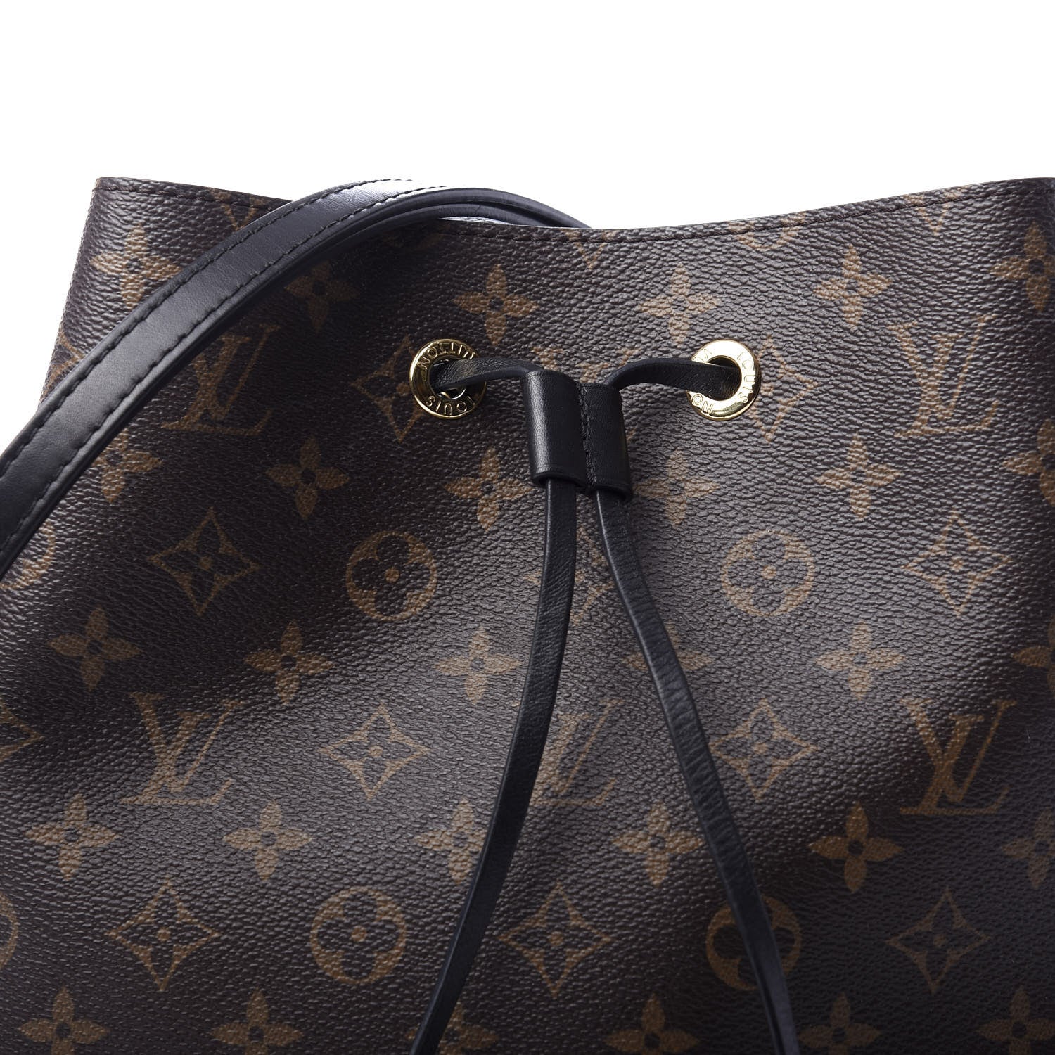 Louis Vuitton Monogram Neonoe MM Black 10 of 10