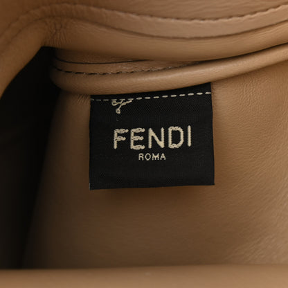 Fendi Agnello Old Shine Small Shopping Flap Bag Amido 7 of 9