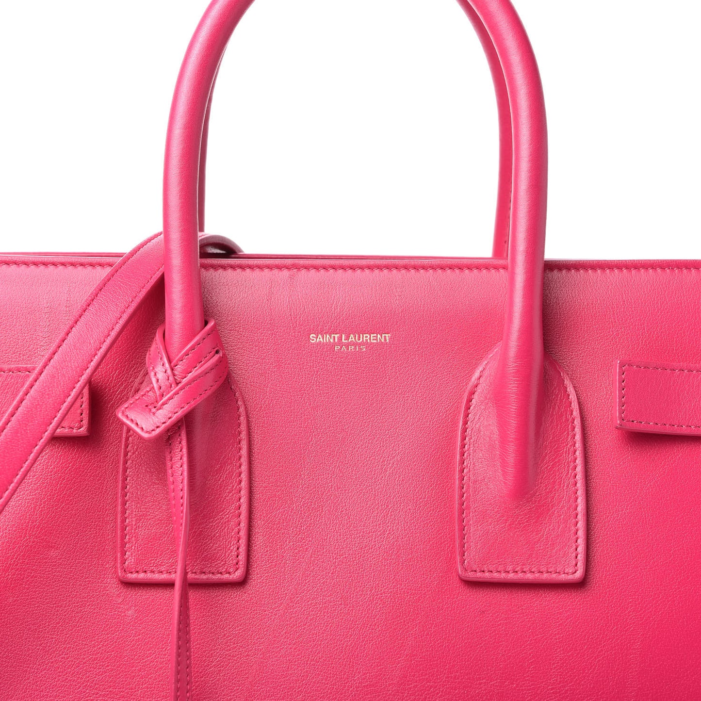 Calfskin Small Sac De Jour Lipstick Fuchsia