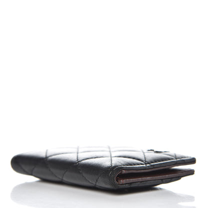 Chanel Lambskin Quilted Card Holder Wallet Black 4 of 10