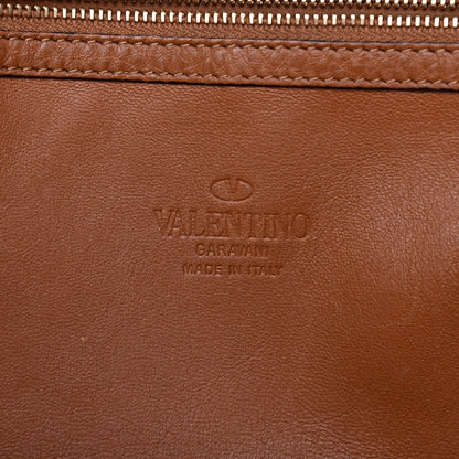 Valentino Garavani Grained Calfskin To Be Cool Tote Tan 9 of 17