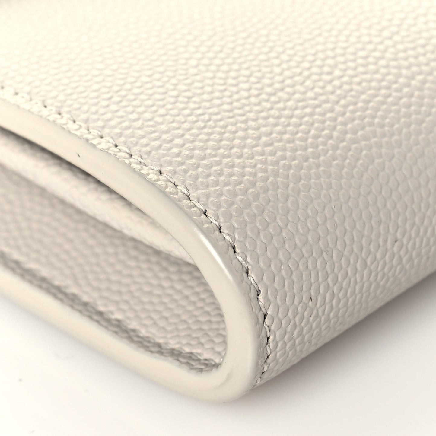 Grain de Poudre Monogram Strap Wallet Crema Soft
