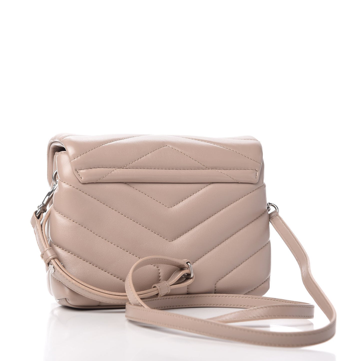Calfskin Y Quilted Monogram Toy Loulou Satchel Light Natural