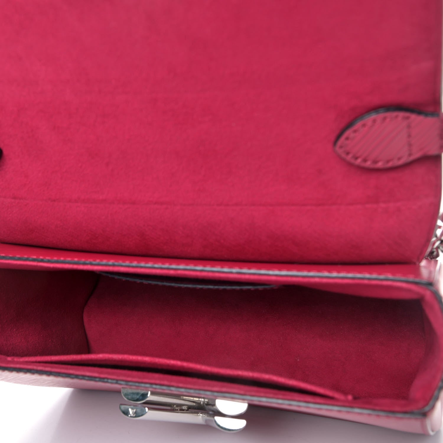 Louis Vuitton Epi Twist Shoulder Bag MM Fuchsia 4 of 4