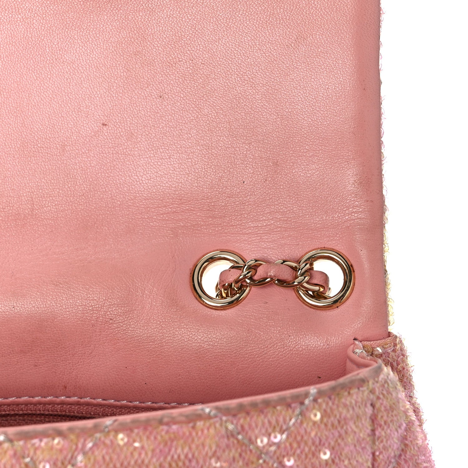 Chanel Sequin Quilted Ombre Mini Flap Multicolor 12 of 17