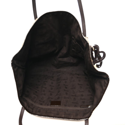 Gucci Monogram Web Large Jolie Tote Brown 5 of 11