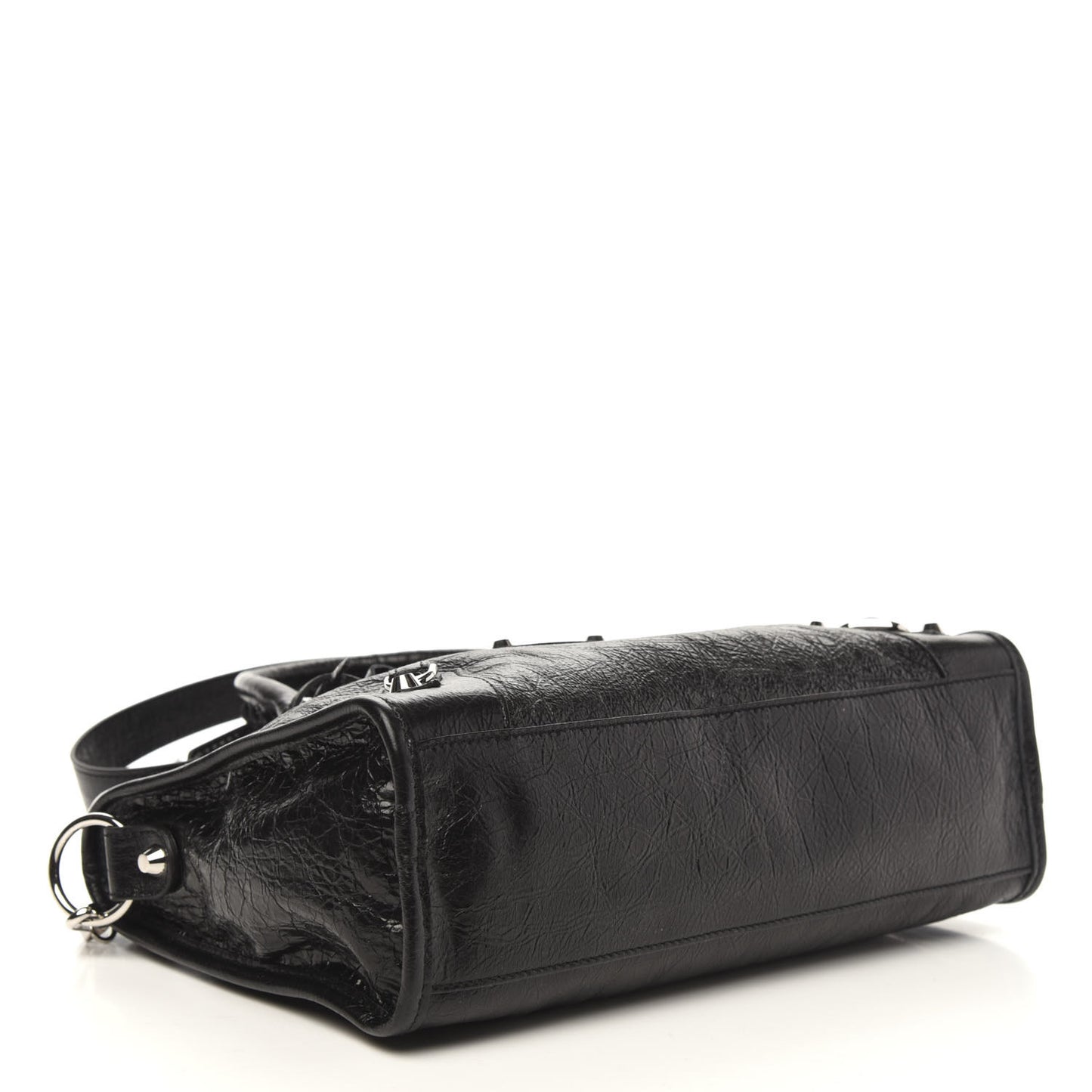 Agneau Classic Silver Hardware S City Black