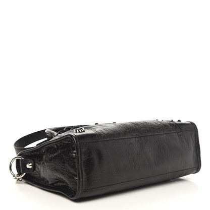 Balenciaga Agneau Classic Silver Hardware S City Black 4 of 9