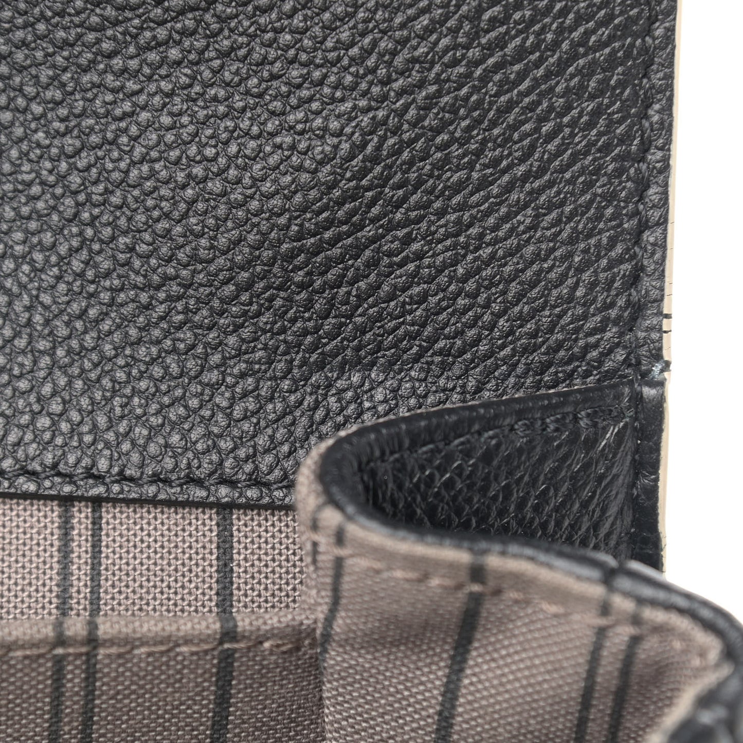 Empreinte Braided Pochette Metis Black