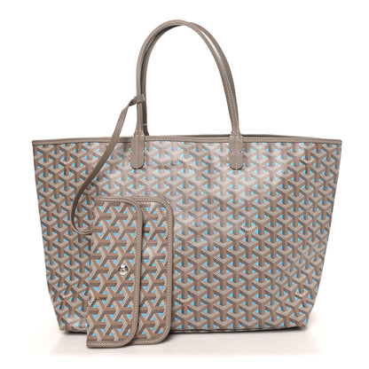 Goyard Goyardine Saint Louis Claire Voie PM Grege Turquoise 3 of 11