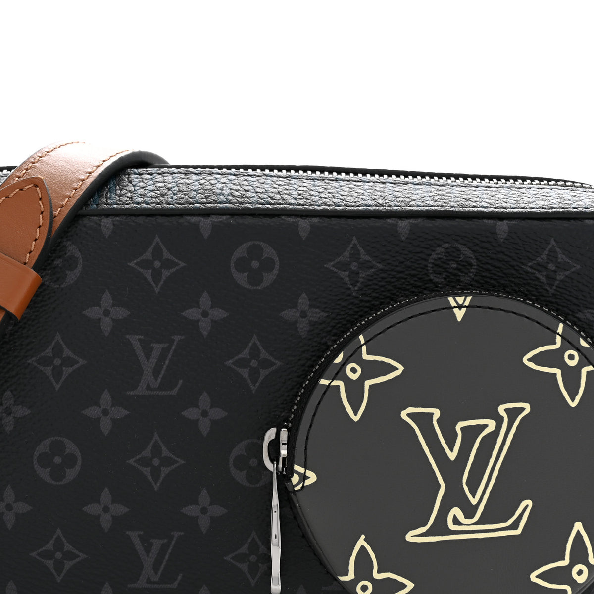 Monogram Eclipse Volga On Strap Crossbody Multicolor