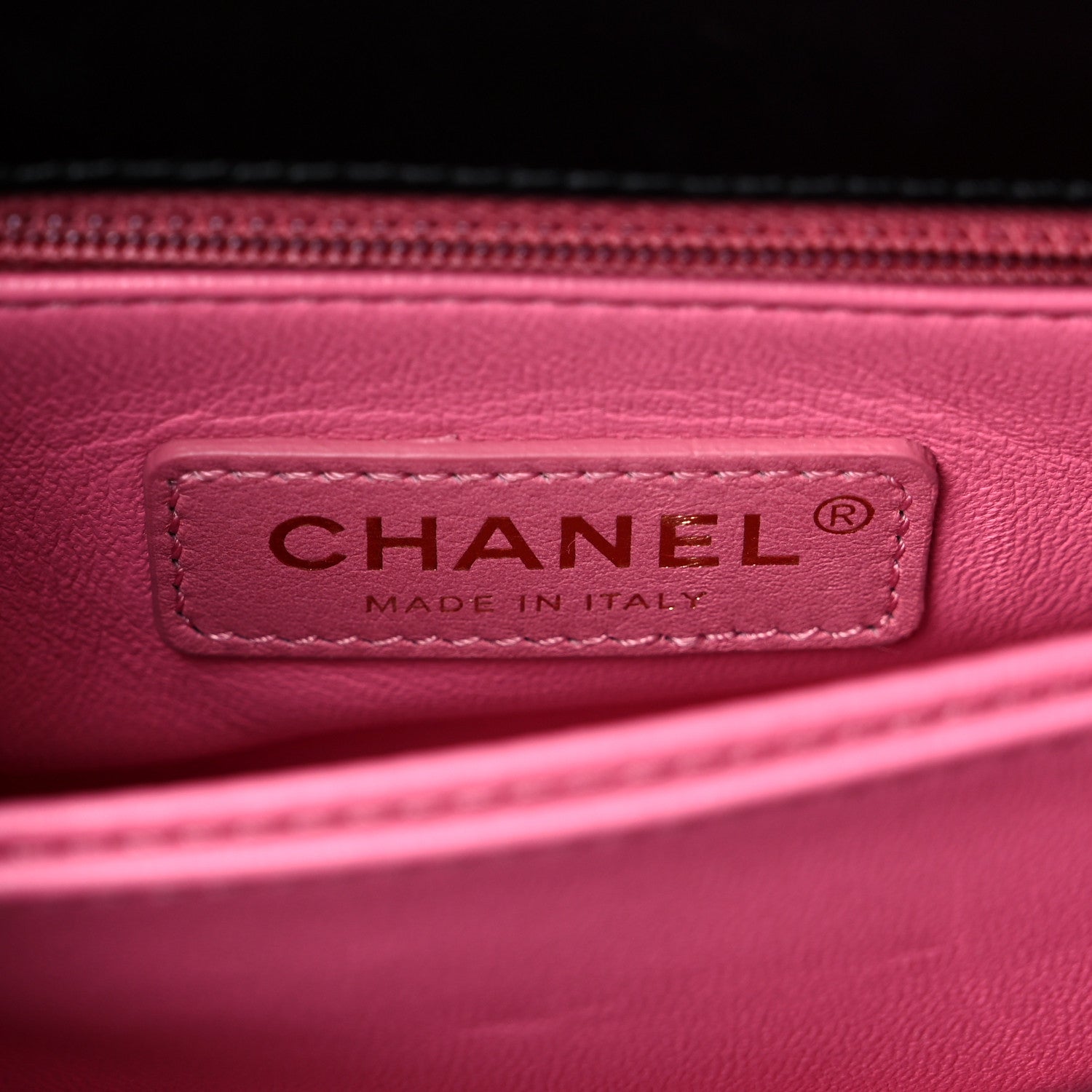 Chanel Goatskin Quilted Rainbow Extra Mini Coco Handle Flap Black 6 of 10