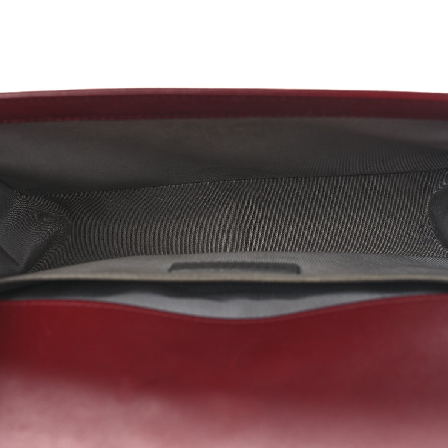 Chanel Calfskin Chevron Quilted Medium Boy Flap Red 5 of 13