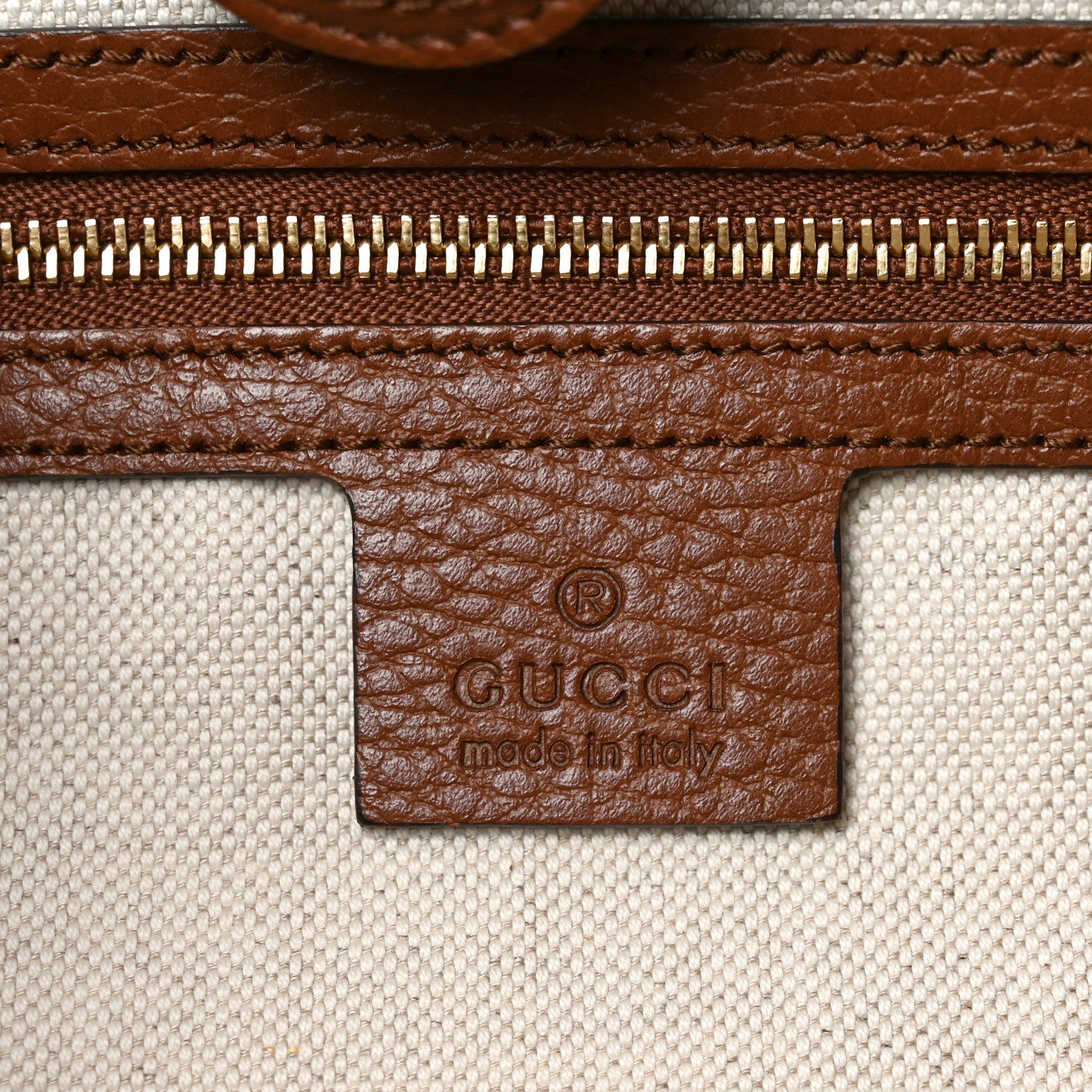 Gucci New Denim GG Monogram Medium Ophidia Shopping Tote Blue Tea Cuir 6 of 10