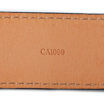 Louis Vuitton Vernis Belt 80 32 Blue Nuit 7 of 7