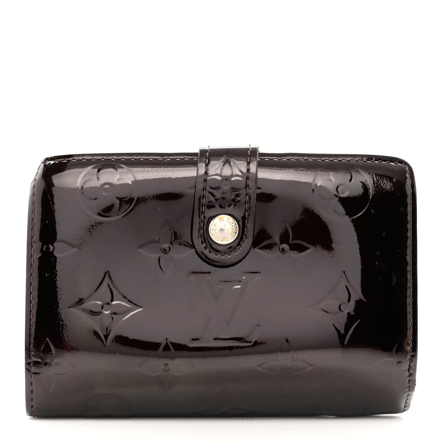 Louis Vuitton Vernis French Purse Wallet Amarante 1 of 10