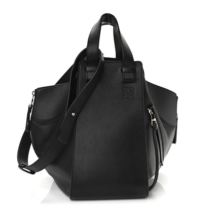 Loewe Calfskin Medium Hammock Shoulder Bag Black 1 of 10