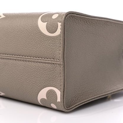 Louis Vuitton Empreinte Monogram Giant Onthego PM Tourterelle Creme 8 of 9