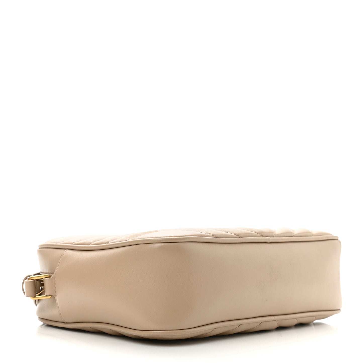 Calfskin Matelasse Monogram Lou Camera Bag Dark Beige
