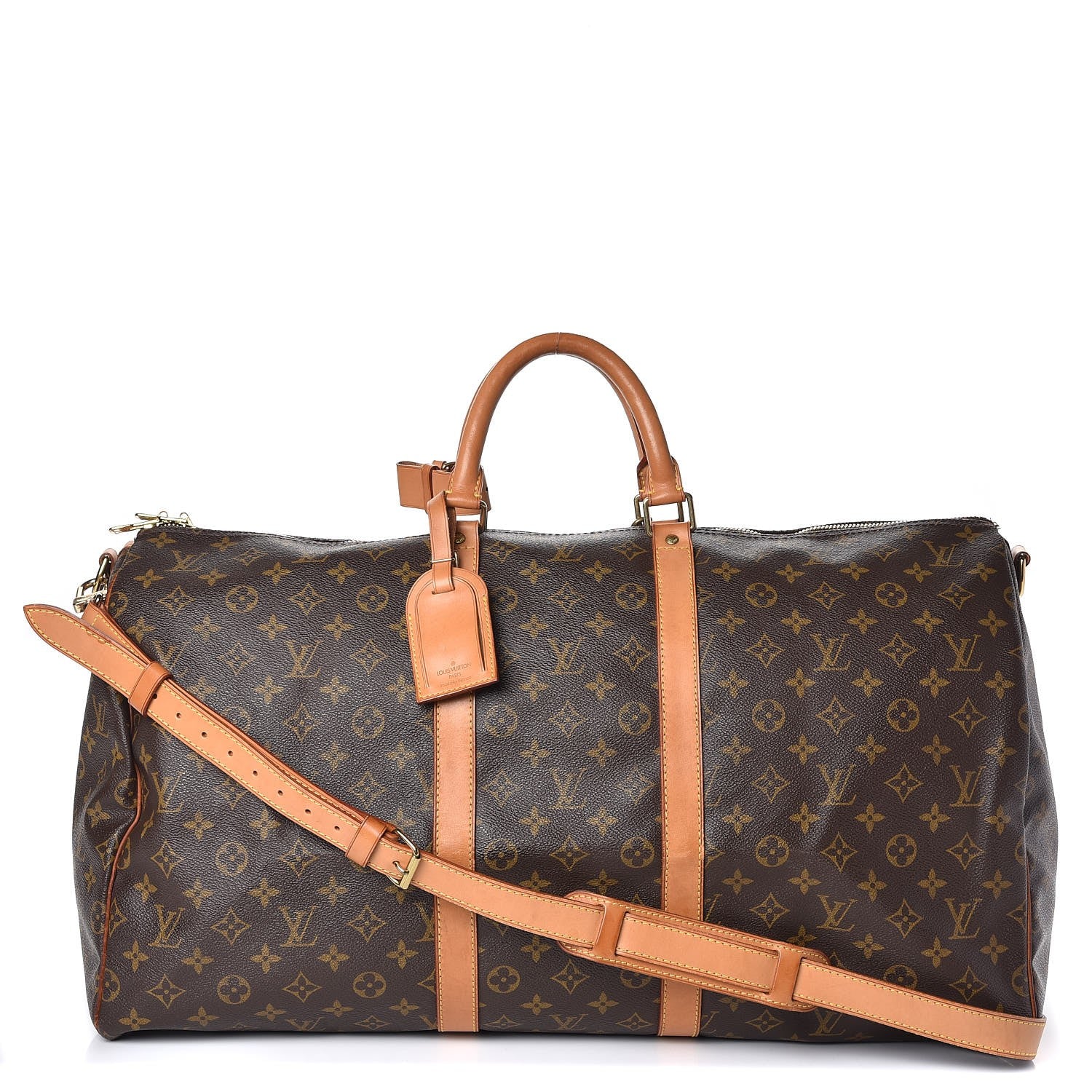 Louis Vuitton Monogram Keepall Bandouliere 55 1 of 11