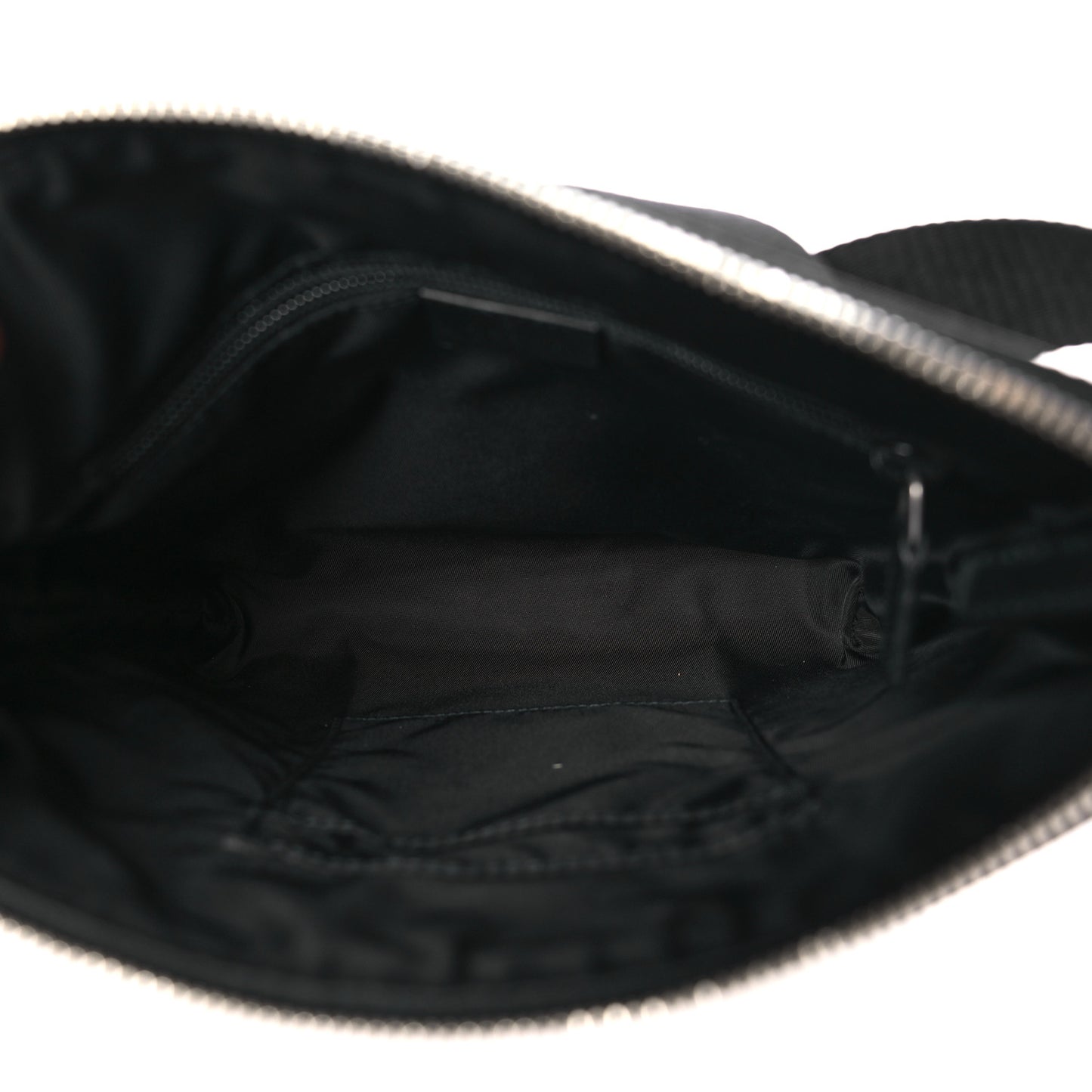 GG Supreme Monogram Web Messenger Bag Black