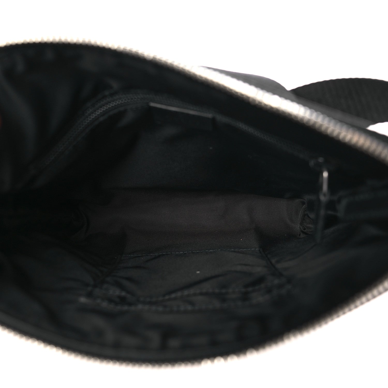Gucci GG Supreme Monogram Web Messenger Bag Black 5 of 9