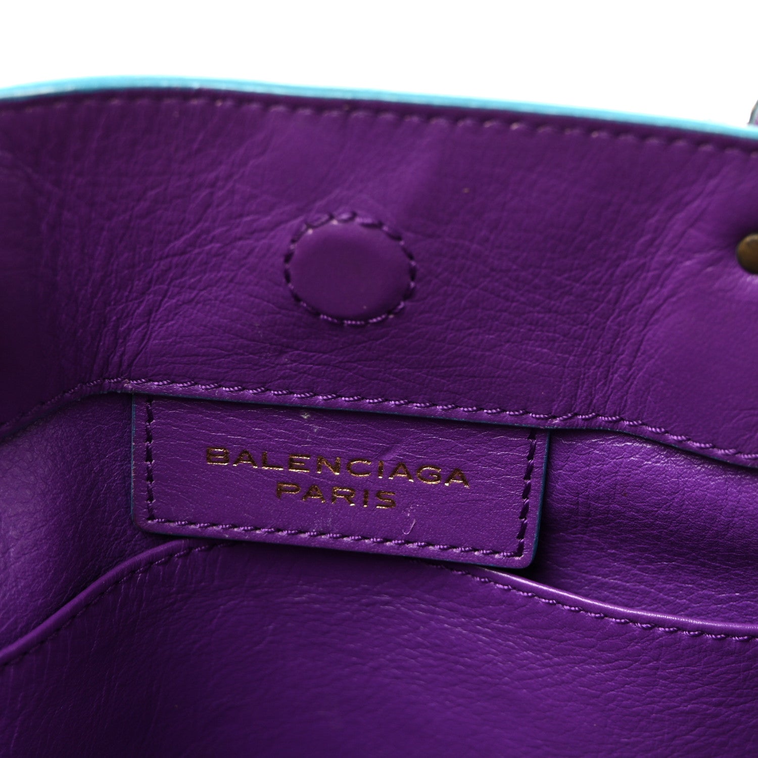 Balenciaga Calfskin Papier Mini A4 Purple 6 of 9