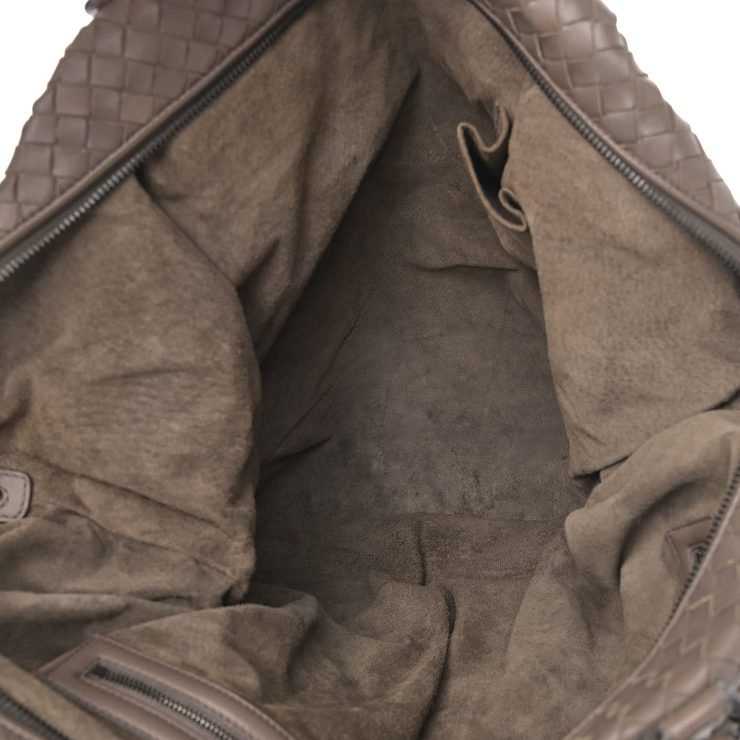 Nappa Intrecciato Maxi Convertible Tote Steel