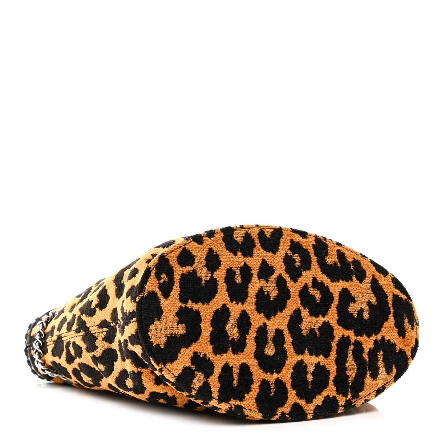 Jacquard Leopard Print Small Falabella Bucket Bag Leopard