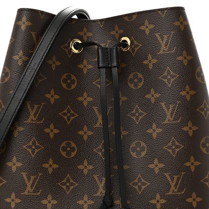 Louis Vuitton Monogram Neonoe MM Black 7 of 10