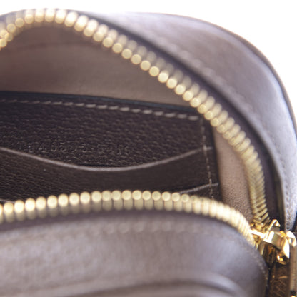 Gucci GG Supreme Monogram Web Mini Ophidia Double Zip Crossbody Bag Beige New Acero 7 of 11