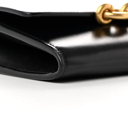 Saint Laurent Smooth Calfskin Le Maillon Chain Wallet Black 9 of 11