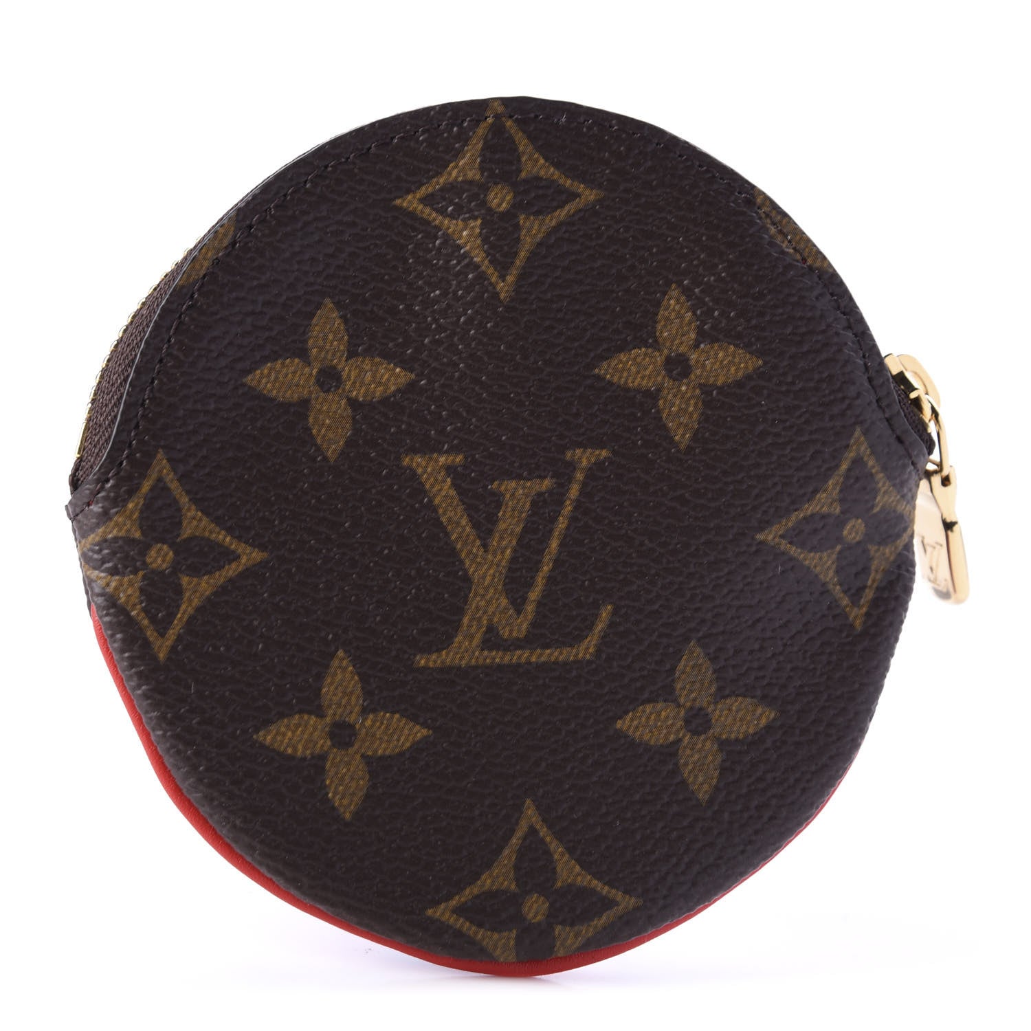 Louis Vuitton Monogram 2020 Christmas Animation Bumper Cars Round Coin Purse Coquelicot 3 of 8