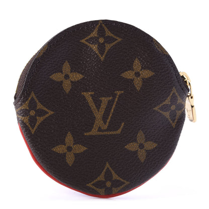 Louis Vuitton Monogram 2020 Christmas Animation Bumper Cars Round Coin Purse Coquelicot 3 of 8