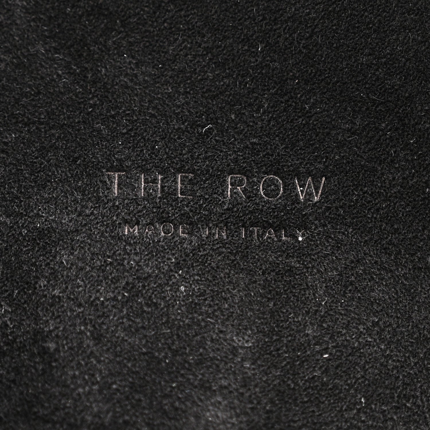 The Row Suede Soft Margaux 17 Black 6 of 10