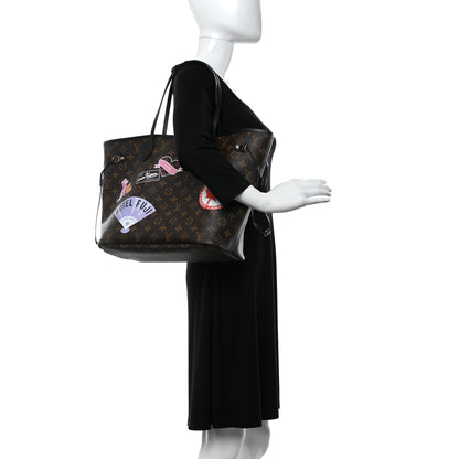 Louis Vuitton Monogram My LV World Tour Neverfull MM 2 of 10