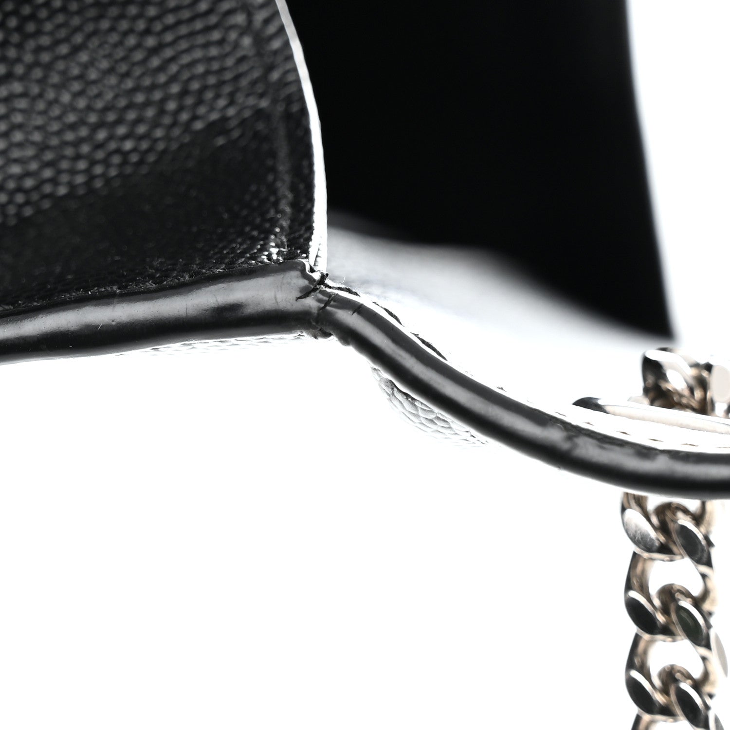 Saint Laurent Grain De Poudre Medium Classic Monogram Kate Satchel Black 12 of 14