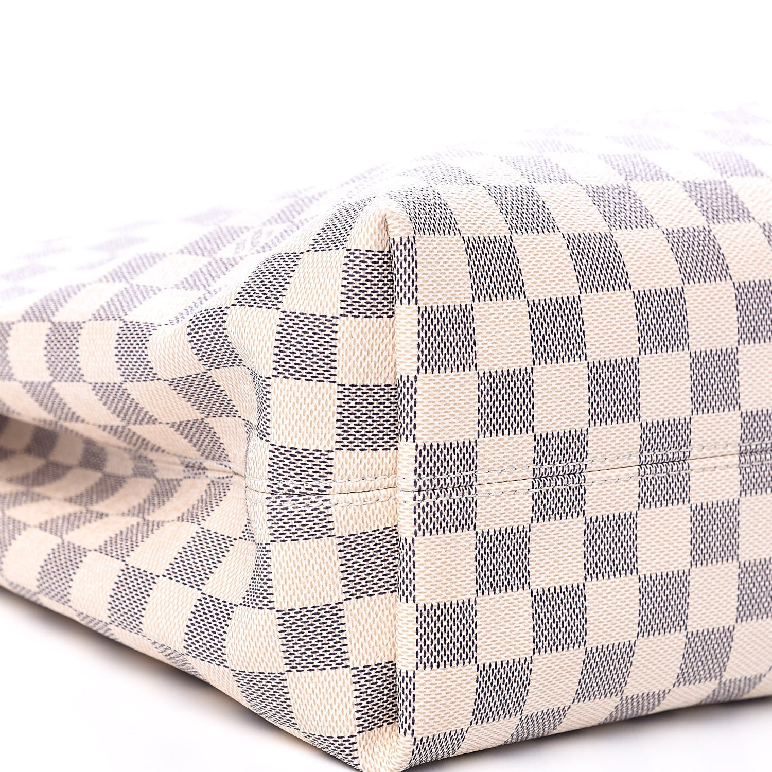 Louis Vuitton Damier Azur Graceful MM Rose Ballerine 9 of 13