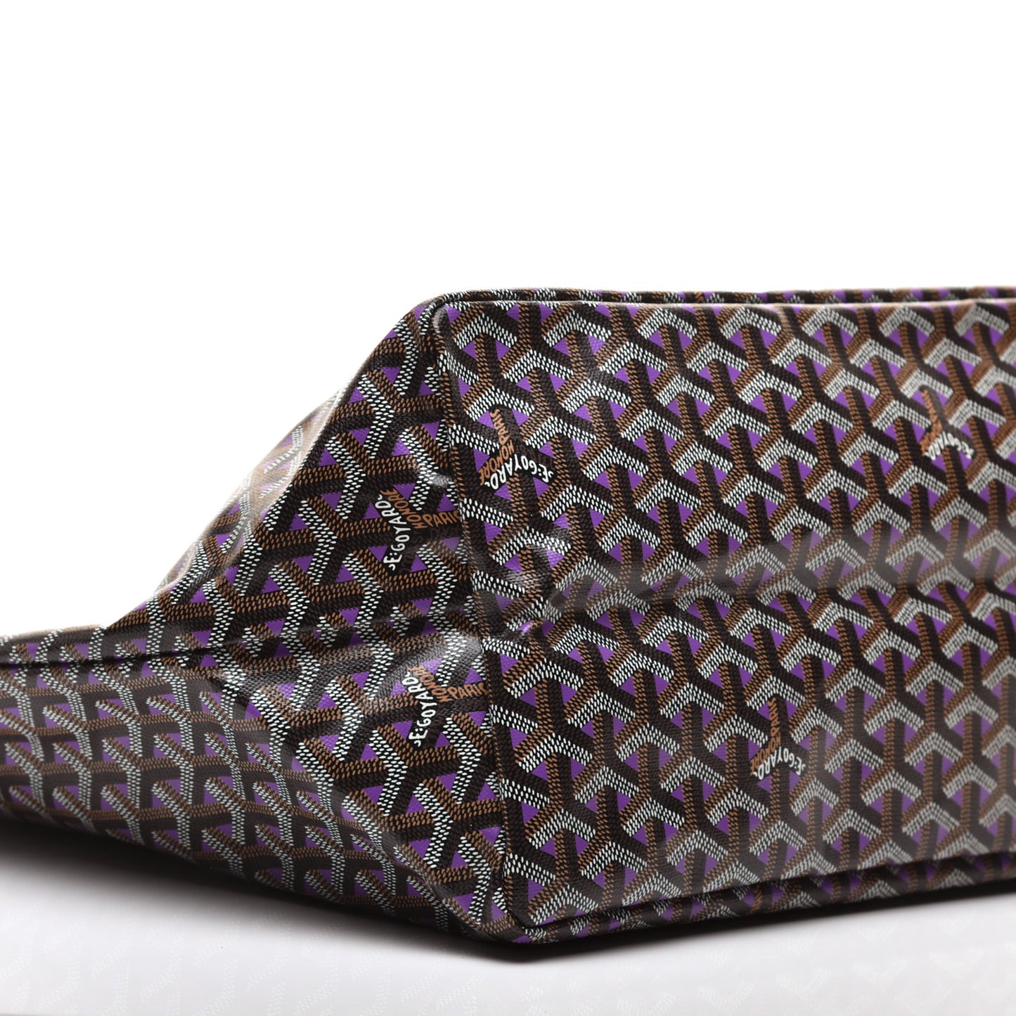 Goyardine Saint Louis Claire Voie PM Black Violet