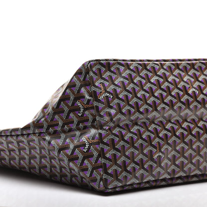 Goyard Goyardine Saint Louis Claire Voie PM Black Violet 7 of 8