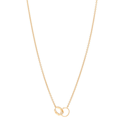 Cartier 18K Yellow Gold Interlocking LOVE Necklace 1 of 5