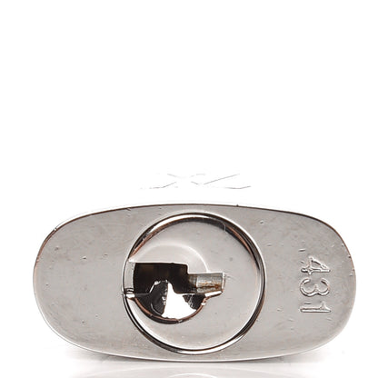 Louis Vuitton Polished Silver Lock and Key Set 3 of 3