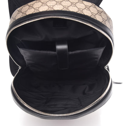 Gucci GG Supreme Monogram Web Dome Backpack Black 5 of 8