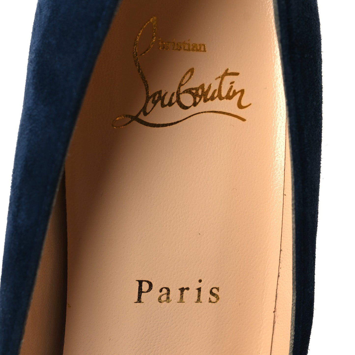 Veau Velours Pigalle Follies 85 Pumps 37.5 Navy